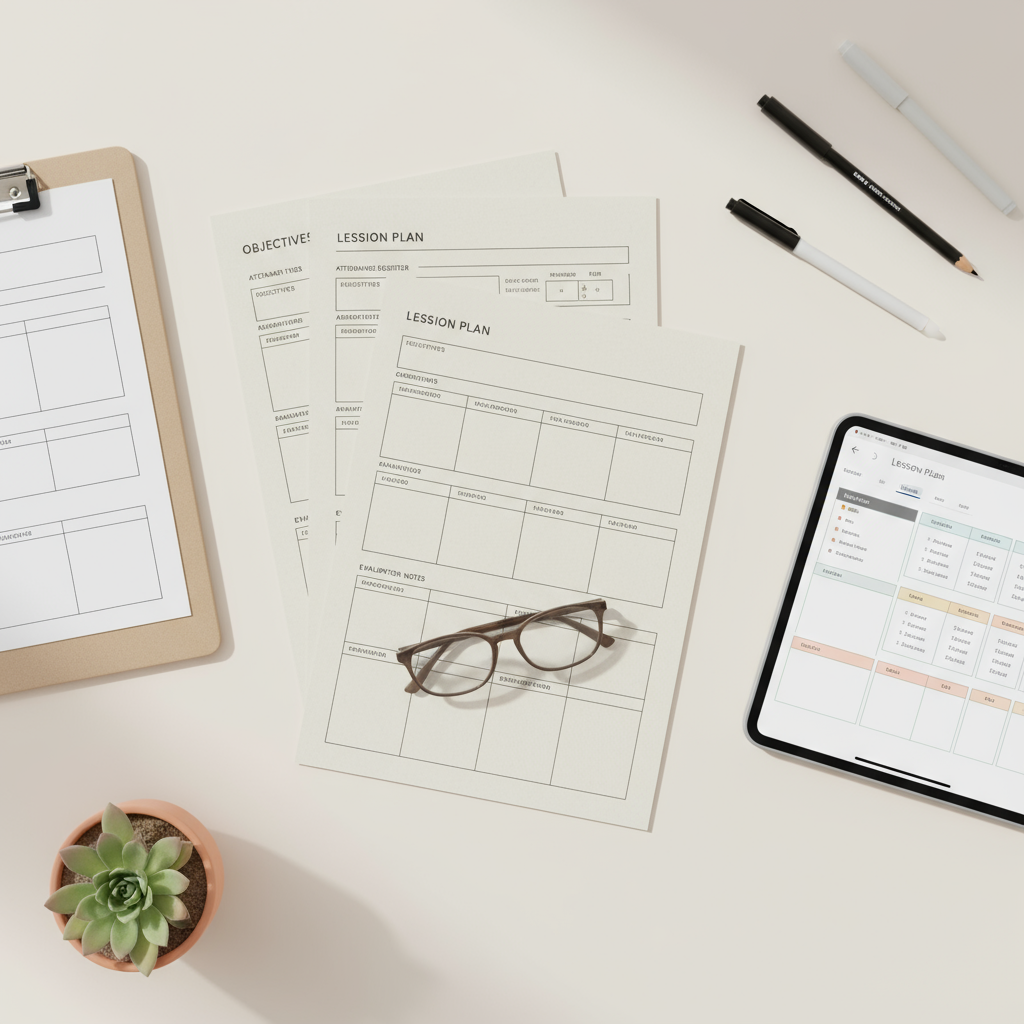 Instructor Lesson Plan Sheets - Image 2